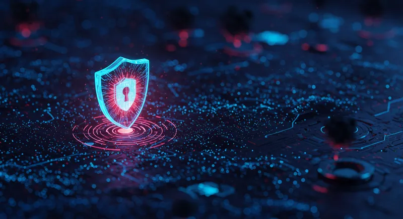 Representação visual da avaliação de maturidade para proteção de dados contra ameaças quânticas.