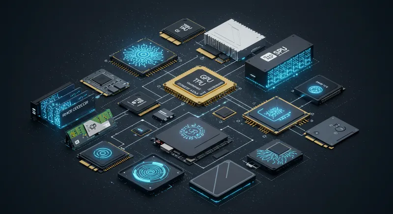 Chip RISC-V sendo utilizado em placa de desenvolvimento para sistemas de IA